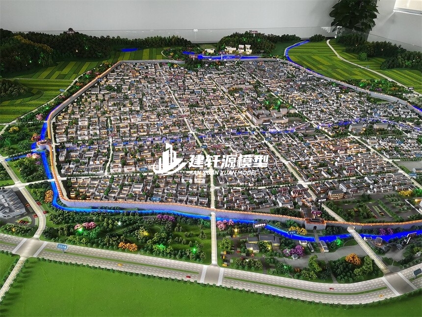 乐业城市规划模型
