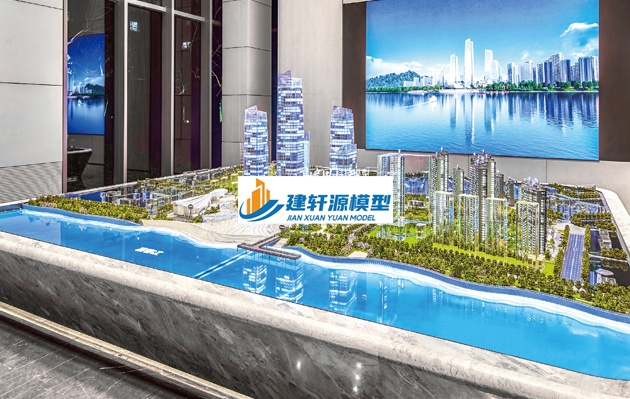 乐业富春-金茂星外滩模型