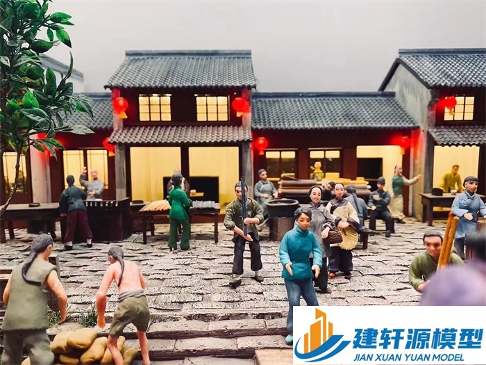 乐业香市微缩模型