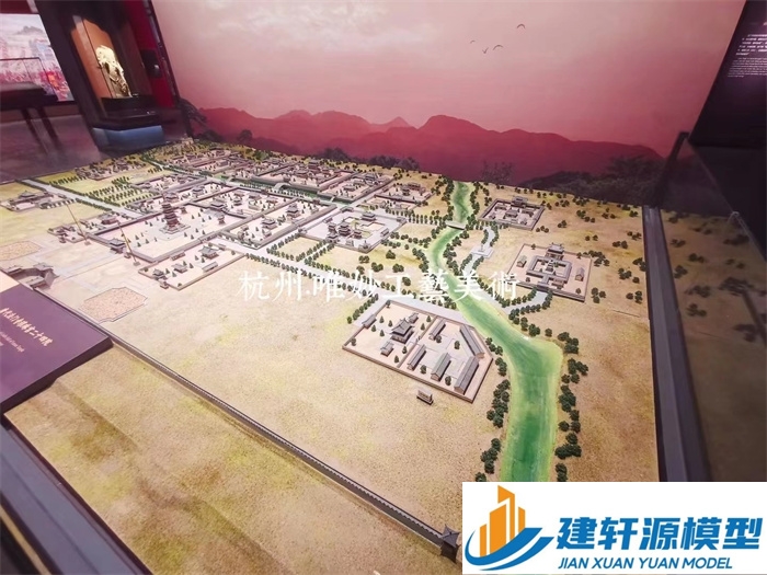 乐业微缩模型法门寺